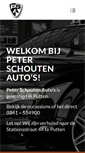 Mobile Screenshot of peterschoutenautos.nl